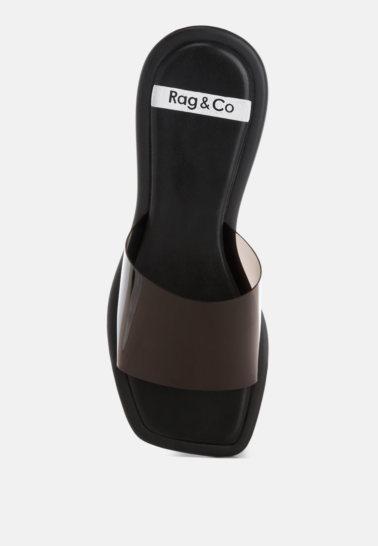 Aponi Tinted Strap Slip Ons