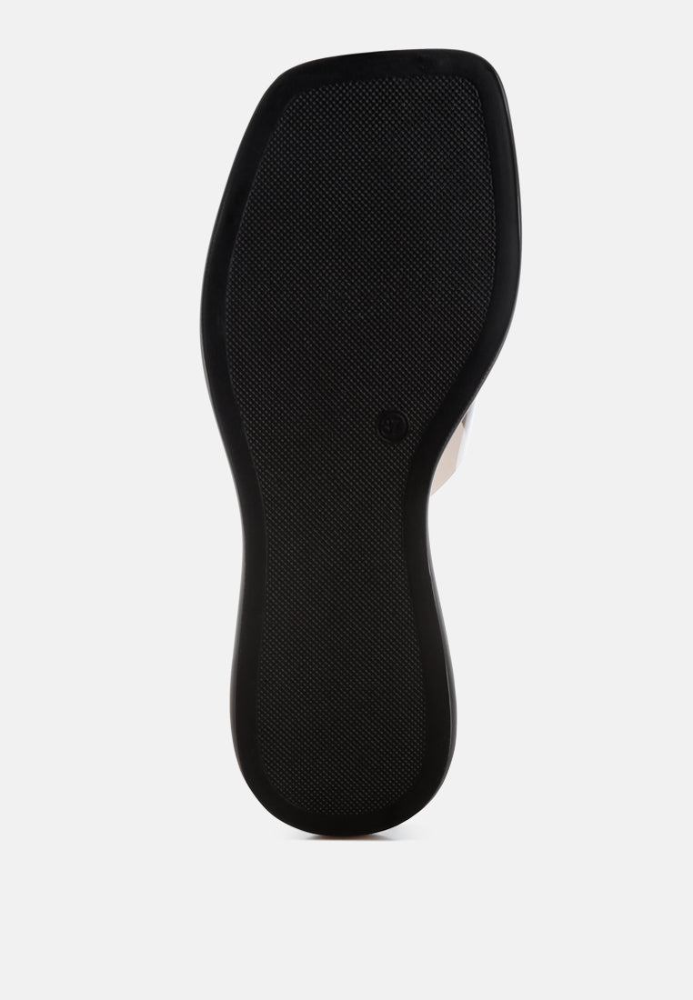 Aponi Tinted Strap Slip Ons