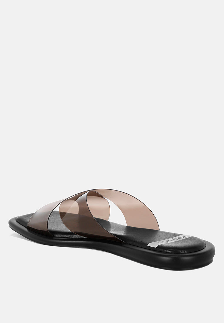Kimama Criss Cross Strap Slip Ons